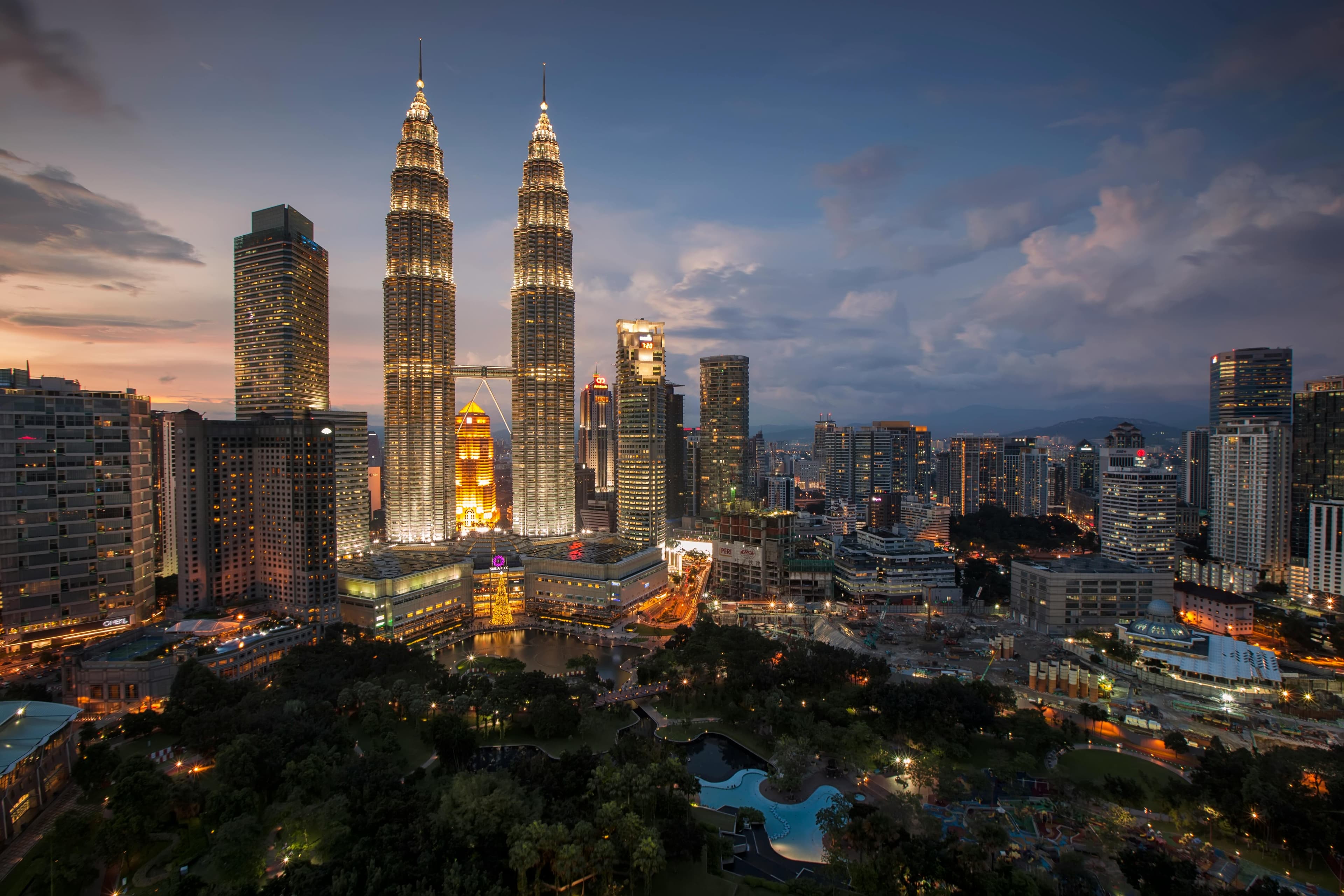 Petronas Towers in Kuala Lumpur